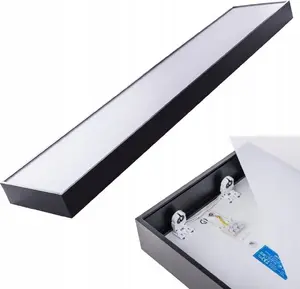Volteno Surface-Mounted LED Luminaire for 2x120cm LED Tubes, 2x18W, IP20