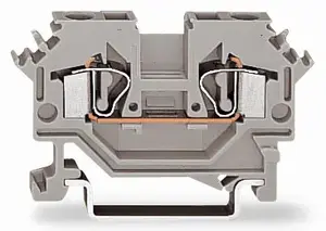 Wago 281-601 2-conductor terminal block, grey