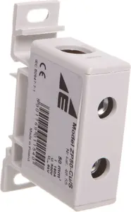 Клемма проходная ELEKTROPLAST ZP50 2-проводная 16-70мм2 серая