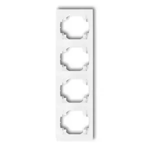 Karlik LRV-4 Vertical Quadruple Frame for Electrical Switches