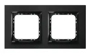 Ospel R-2YAC/64/25 dubultais rāmis elektriskajiem piederumiem, antracīts