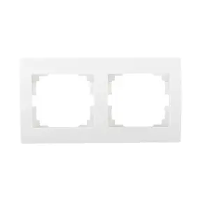 Kanlux 25118 Double Horizontal Frame for Electrical Outlets