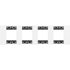 Декоративная рамка Legrand Living Now 4x2 модуля, белый цвет