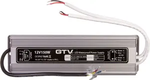 GTV LED barošanas bloks 150W 12V DC IP67 ūdensizturīgs