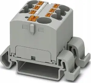 Phoenix Contact PTFIX 10/6X4-NS35A GY Distribution Block