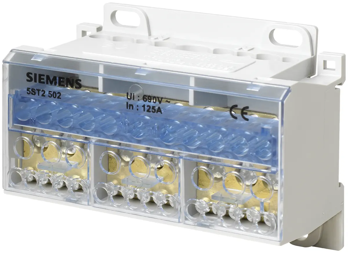 Siemens sadales paneļa bloks 5ST2502 4-polu