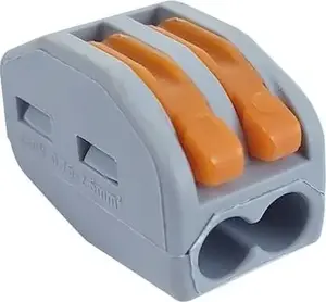 ELS Elektrotechnika ZL2 2-Port Lever Wire Connector 0.75-2.5mm2