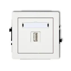 Зарядное устройство USB Karlik DCUSB-1, 5В, 1А, белый