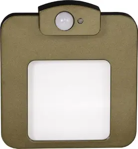 Zamel Moza LED Staircase Recessed Luminaire 230V AC with Adjustable Sensor Neutral White