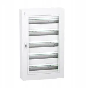 Schneider Electric PrismaSeT XS Surface-Mounted Distribution Board, 5x24 Modules, Transparent Door, IP40, IK09