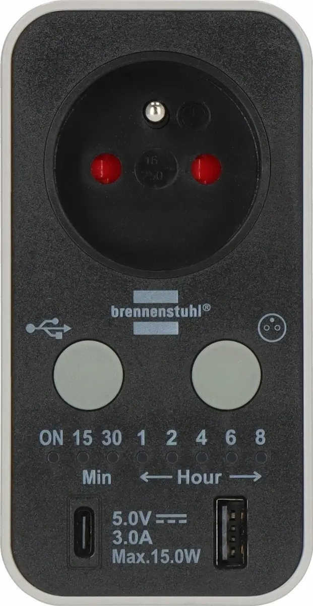 Brennenstuhl 1506181 digitālais taimera ligzdas adapteris