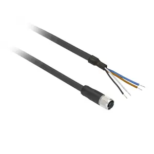 Schneider Electric XZCP1164L5 sensoru/izpildmehānismu kabelis, 5 m, M12 sievišķais savienotājs