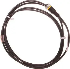 TURCK RKC4T-2/TXL M12 savienojuma kabelis, 3-kontaktu, taisns, 2m