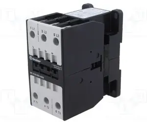 Finder 6K.13.8.230.4350 Power Contactor, 3 NO Contacts, 50A, 400V AC3, 230V AC Coil