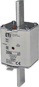 Плавкая вставка Eti-Polam NH2 gG 100A 500V