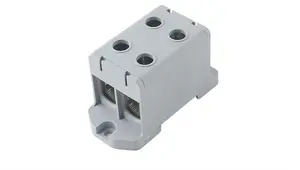 PAWBOL LZD spaiļu bloks korpusā, 2x16-95mm2, pelēks