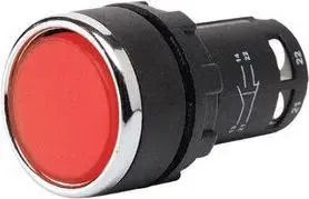 Emas T0-MB200DK Monoblock Push Button, Red, 1NC Contact