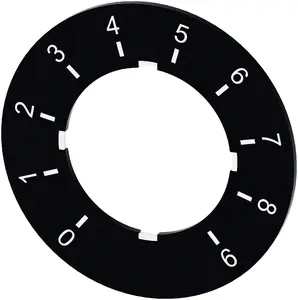 Siemens SIRIUS ACT Labeling Plate for Potentiometer 0 to 9