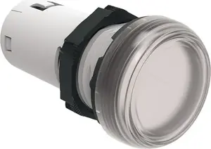 LOVATO Electric LPMLB7 LED Signal Lamp, Transparent, 24V AC/DC