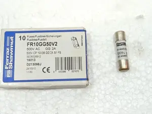 Mersen cilindrisks drošinātājs 10x38mm 500VAC gG 2A