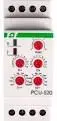 F&F PCU-520 24V Time Relay, 2P, 8A, 0.1s-576h, 24V AC/DC