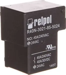 Relpol R40N-3021-85-5024 rūpnieciskais relejs