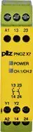Реле безопасности Pilz PNOZ X7, 24 В перем./пост. тока, 2 Н/О контакта