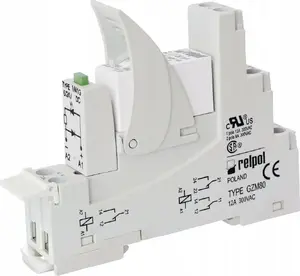 Relpol PI84-024AC-M91G-MS-2012 interfeisa relejs 2P 8A 250V AC / 24V DC