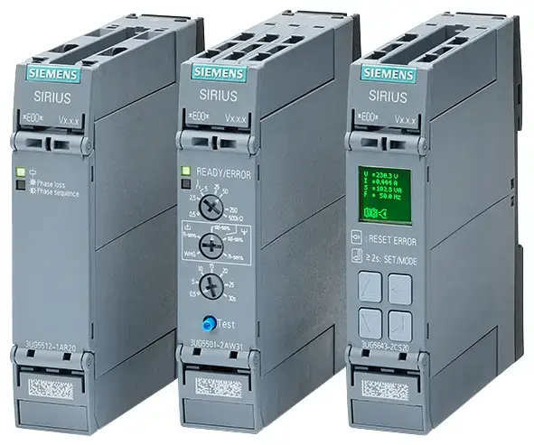 Siemens SIRIUS 3UG5511-2BR20 fāžu uzraudzības relejs Photo 2