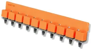 Simet ZZ 10-6.0 10-pole Threaded Terminal Block 41A 800V
