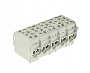 Incobex ZGX Five-Pole Terminal Block 5x(1x25/2x16) mm2 Gray