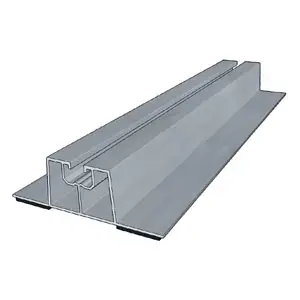 Keno K-14N Trapezoidal Solar Panel Mounting Bracket, Aluminium, Grey