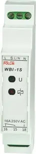 Pollin WBI-1S Universal Bistable Relay 1P 16A 230V for TH35 DIN Rail