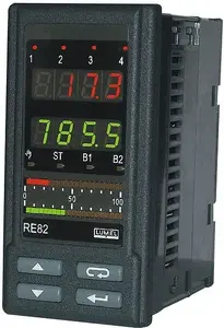 Lumel RE82 Programmable Temperature Controller, 2 Relay Outputs, 85-253V AC/DC