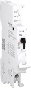 Контакт индикации аварийного отключения Schneider Electric Acti9 SD, 1 переключающий контакт, нижние клеммы A9N26907