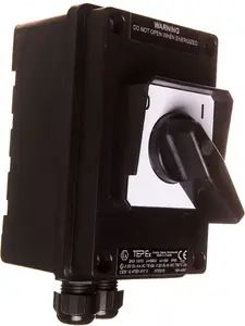 Sprādziendrošs slēdzis ATM Lightning SKX 13/10 0-1 250V 16A IP66 zonām 1, 21, 2, 22