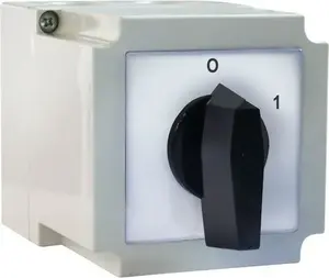 Кулачковый переключатель Apator 4G16-90-PK 0-1 1-полюсный 16А в корпусе