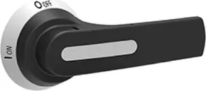 LOVATO Electric GLX61CB Rotary Handle for GLC0160 to GLC0315 Series Switches, Grey/Black
