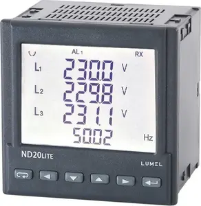 Измеритель параметров сети Lumel ND20LITE22100M1 для 1- и 3-фазных систем