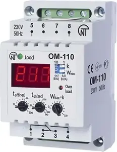 Novatek-Electro OM-110 Single-Phase Power Consumption Limiter