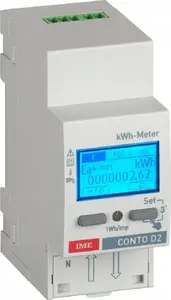 Счетчик электроэнергии IME S.p.A. CE2DF30PMID, однофазный, MID, прямое измерение 63А, импульсный выход, 2 модуля