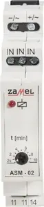 Zamel ASM-02/24V kāpņu telpas taimeris 24V AC/DC