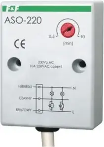 FF ASO-110 Staircase Timer 10A 110V with 0.5m Cable