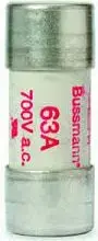 Eaton FWP-63A22F Cylindrical Fuse Link 22x58mm 63A aR 700V for Semiconductors