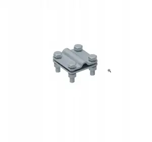 KM GROM KM13 Connector for 40 mm Flat Steel Tape, Three-Plate Design