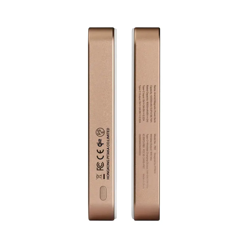 Pitaka PBQ2504 Power Bank 10000 mAh Wireless Charging Photo 2
