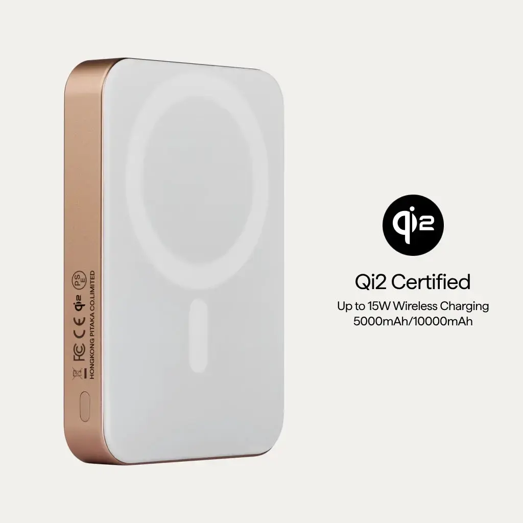 Pitaka PBQ2504 Power Bank 10000 mAh Wireless Charging Photo 3