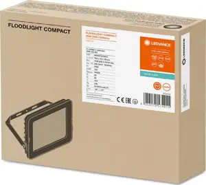 Ledvance Flood Compact V LED Projector 50W 4000K Symmetric White