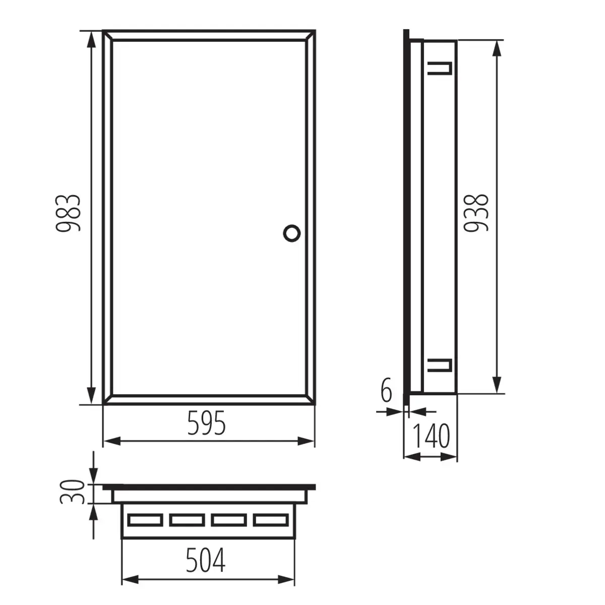 Kanlux KP-DB-I-MF-624 sadales skapis Photo 10