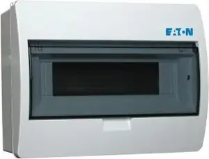 Распределительный щит Eaton BC-O-1/12-ECO накладной, 1 ряд, 12 модулей, IP40